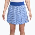 Teniszszoknya Nike Court Collection High-Waisted aluminum
