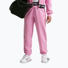 Gyerek nadrág Nike Pro Fleece pink rise/pink rise/black/white