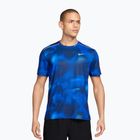 Férfi futó póló Nike Miler midnight navy