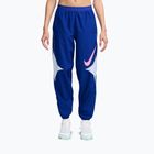 Nike Swoosh Dri-Fit női nadrág, old royal/fociszürke/rózsaszín emelkedés