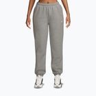 Női nadrág Nike Studio Fleece dark grey heather/sail