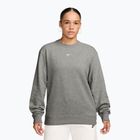 Női pulóver Nike Studio Fleece Lightweight dark grey heather/sail