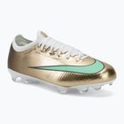 Gyermek focicipők Nike Jr. Vapor 17 Pro "Kylian Mbappé" Metallic Gold/Green Glow