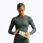 Női edző hosszú ujjú póló Nike One Fitted camo green/white