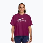 Női edző póló Nike Pro Dri-Fit Loose true berry/white