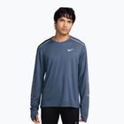 Férfi futó hosszú ujjú póló Nike Miler new slate