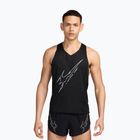 Férfi futó póló Nike AeroSwift black