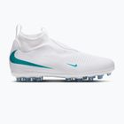 Gyermek focicipők Nike Phantom 6 High Academy AG white/white/dusty cactus