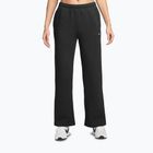 Női nadrág Nike Studio Fleece total black/sail