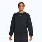Női pulóver Nike Studio Fleece total black/sail