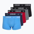 Férfi Nike Jordan Cotton Trunk boxeralsó 5 db-os csomag gym piros/fekete
