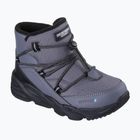 Gyerek téli cipők SKECHERS Turbo Tread Storm Glider gray