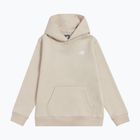 Gyerek pulóver New Balance Brush Back Small Logo Hoodie timberwolf