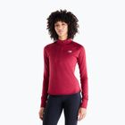 Női hosszú ujjú póló futáshoz New Balance Athletics Heat Grid 1/2 Zip podium red