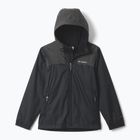 Gyermek esőkabát Columbia Rainy Trails III Fleece Lined black