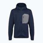 Férfi túrafelső Columbia Tall Heights Hdd Grid Fleece Full Zip collegiate navy/city grey