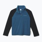 Gyerek polár pulóver Columbia Glacial Half Zip phoenix blue/black