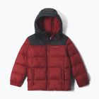 Gyerek bélelt kabát Columbia Puffect Hooded Red Oxide/Black