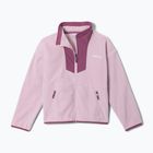 Gyerek polár pulóver Columbia Sequoia Grove Full Zip Fleece mineral pink/antique mauve