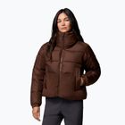 Női hibrid kabát Columbia Leadbetter Point II Sherpa Hybrid tobacco