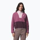 Női polár pulóver Columbia Sequoia Grove II Half Zip Fleece Antique Mauve/Moonvista/Mineral Pink