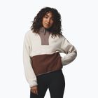 Női polár pulóver Columbia Sequoia Grove II Half Zip Fleece dark stone/tobacco/iron