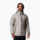 Férfi pehelykabát Columbia Arctic Crest Down Hooded flint grey