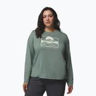 Női hosszú ujjú póló Columbia Parsons Point LS Graphic Tee sedona sage heather/all terrain