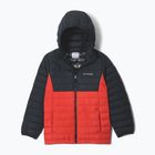 Kurtka dziecięca Columbia Powder Lite II Hooded super sonic/black
