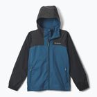 Gyermek esőkabát Columbia Rainy Trails III Fleece Lined phoenix blue/black