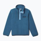 Gyerek polár pulóver Columbia Halvetia II Half Snap Fleece phoenix blue/rainy day