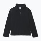 Gyerek polár pulóver Columbia Glacial Fleece Half Zip Black