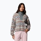 Női polár pulóver Columbia Sequoia Grove II Printed Half Zip Iron Wizard Island