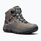 Női túracipők KEEN Targhee IV Mid Wp grey/lily pad