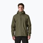 Férfi esőkabát Patagonia Insulated Boulder Fork Rain basin green