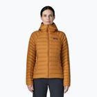 Női pehelykabát Patagonia Down Sweater Hoody cinnamon brown