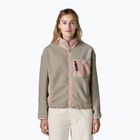 Női polár pulóver Patagonia Synchilla oatmeal heather w/pink frost