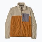 Férfi polár pulóver Patagonia Micro D Patch Pocket cinnamon brown