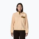 Női polár pulóver Patagonia Lightweight Synchilla Snap-T Pullover natural