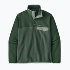 Férfi polár pulóver Patagonia Lightweight Synchilla Snap-T Pullover canopy green