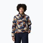 Női polár pulóver Patagonia Lightweight Synchilla Snap-T Pullover smudge: smolder blue