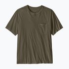 Férfi póló Patagonia Daily Pocket Tee basin green