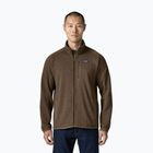 Férfi trekking pulóver Patagonia Better Sweater Fleece marlow brown rib knit