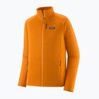 Férfi polár pulóver Patagonia R1 autumn orange