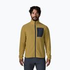 Férfi polár pulóver Patagonia R1 Air lynx tan