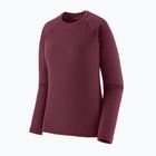 Női Termoaktiv pulóver Patagonia Capilene Termal Weight Crew berry fig