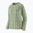 Női Termoaktiv pulóver Patagonia Capilene Midweight Crew sun quilt: blue sage