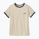 Női póló Patagonia Fitz Roy Foothills Ringer Tee undyed natural