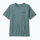 Férfi póló Patagonia P-6 Logo blue sage