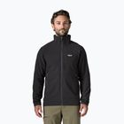 Férfi trekking pulóver Patagonia R2 TechFace black